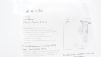 Ameda One-Hand Manual Breast Pump